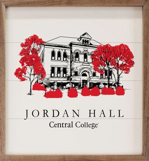 Sketch Jordan Hall Central College